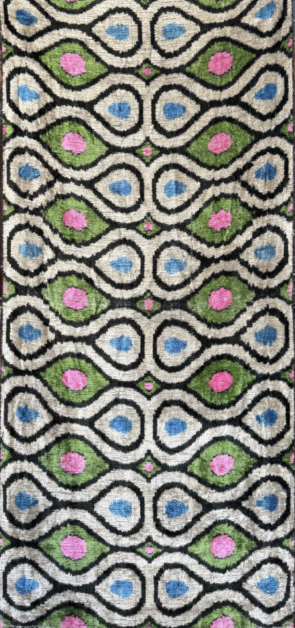 Silk Velvet Fabric ( 60 cm )