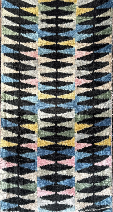 Silk Velvet Fabric ( 60 cm )