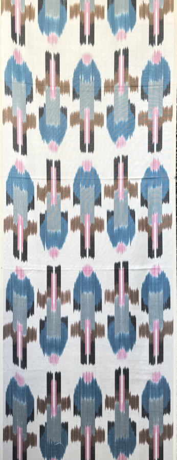 Silk Ikat Fabric ( 40 cm )